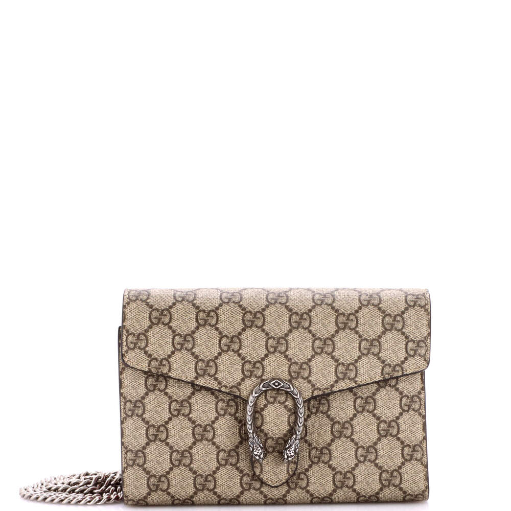 Gucci Dionysus Chain Wallet Gg Coated #250948G11B